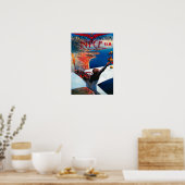 Meeting D'Aviation à Nice, France Poster (Cuisine)