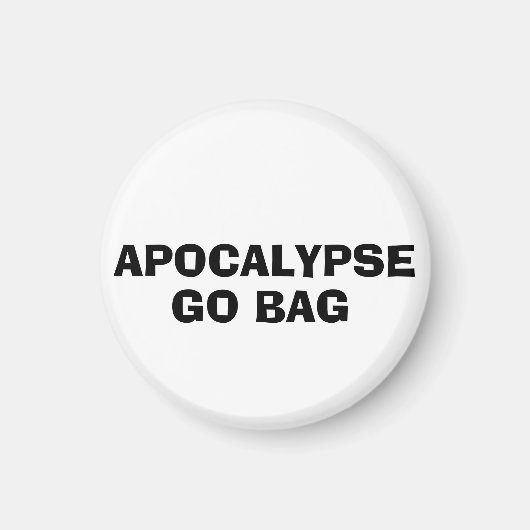 Meeting Survivor - Meme hoodie Magneet (Voorkant)