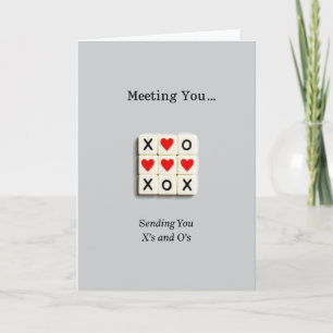 Meeting You Xoxo Kaart