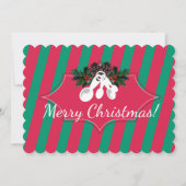 Meetlepels Kerstmis uit de keuken van Feestdagenkaart (Voorkant)