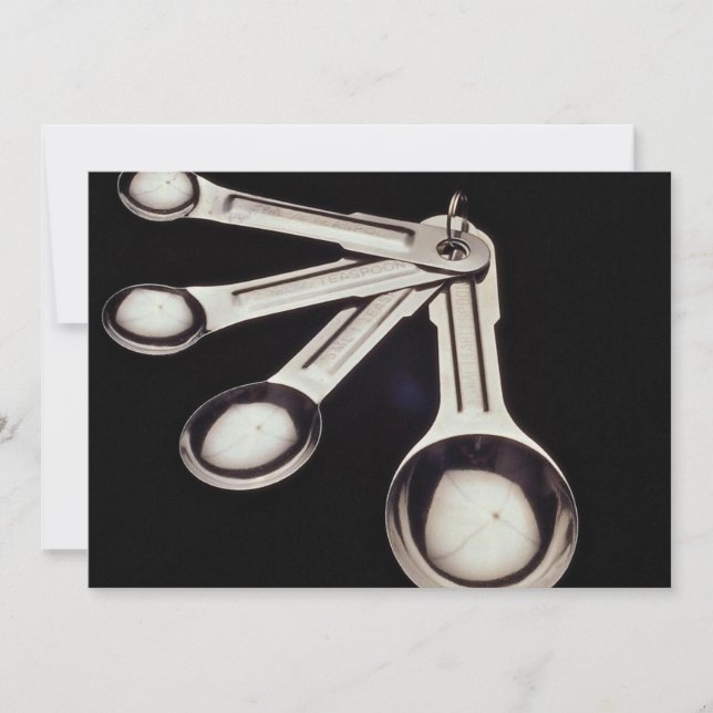 Meetlepels van verschillende grootte (Voorkant)