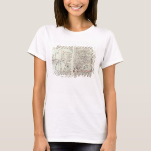 Meetschema's en tekstdiagrammen (vellum) t-shirt