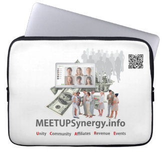 MEETUPSynergy - laptophoes van 13 inch Laptop Sleeve