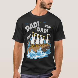 Meeuw papa Funny papa humor Oceaan T-shirt