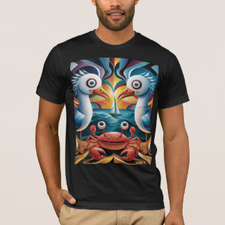 MEEUWEN EN KRABBEN T-SHIRT