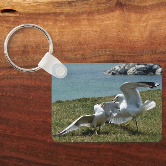 Meeuwen Sleutelhanger (Achterkant)