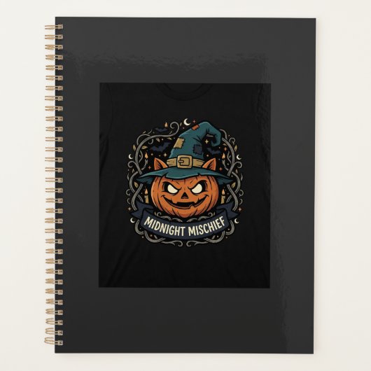 Méfait de citrouille de minuit d'Halloween (Devant)