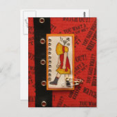 Méfier carte postale (Devant / Derrière)