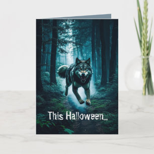 Méfiez-vous de la carte Halloween de la pleine lun