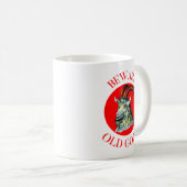 Méfiez-vous de la vieille chèvre Aînés Mug (Devant droit)