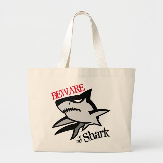 Méfiez-vous de mon Sac Shark (Devant)