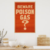 Méfiez-vous Poison Gas ww! poster (Cuisine)