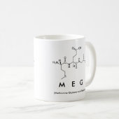 Meg peptide nom mug (Devant droit)