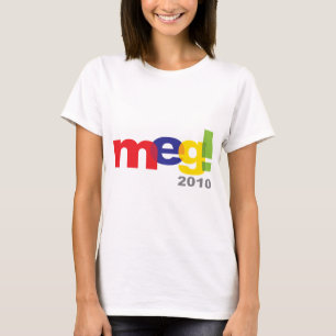 Meg Whitman voor gouverneur T-shirt