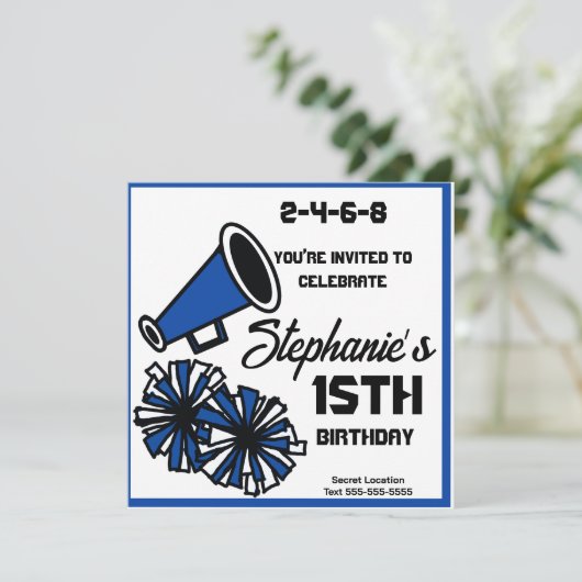 Mega Cheer : #2 Invitation (Debout devant)