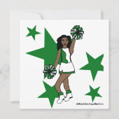 Mega Cheer Invitation : #7 Invitation (Dos)