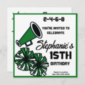 Mega Cheer Invitation : #8 Invitation (Devant / Derrière)