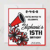 Mega Cheer uitnodiging: #6 uitnodiging (Voorkant)