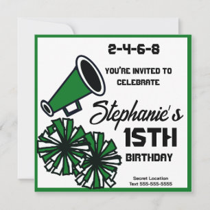 Mega Cheer uitnodiging: #8 uitnodiging