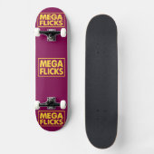 MEGA FLICKS  SKATEBOARD (Voorkant)