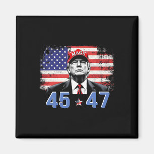 Mega Inauguratie Dag 45 47 Donald Trump President Magneet