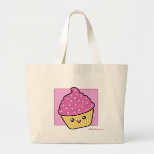 Mega Kawaii Cupcake Canvas tas