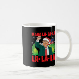 Mega La La Donald Trump Potus 47 Lelijke Kerst Koffiemok