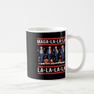 Mega La La Donald Trump Potus 47 Lelijke Kerst Koffiemok