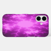 Mega Lightning Fractal iPhone 4 Case (Achterkant (horizontaal))