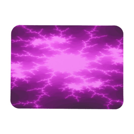 Mega Lightning Fractal Magnet Magneet (Horizontaal)