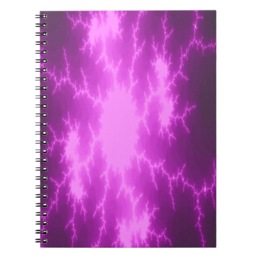 Mega Lightning Fractal Notitieboek (Voorkant)