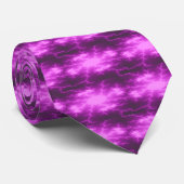 Mega Lightning Fractal Patterned Stropdas (Opgerold)