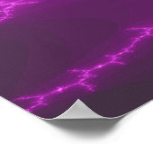 Mega Lightning Fractal Poster (Hoek)