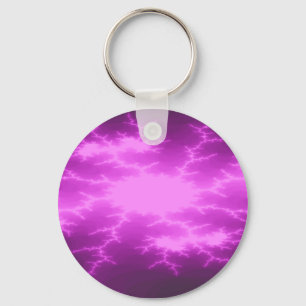 Mega Lightning Fractal Sleutelhanger