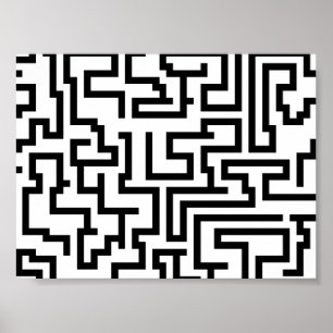 Mega Maze Poster