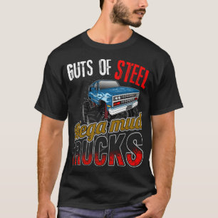 Mega Mud's Guts of Steel Monster Yoga design T-shirt