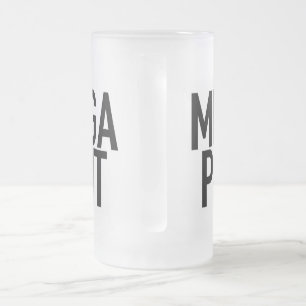 MEGA PINT Frosted Mok Cup bier Fathers Day