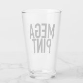 MEGA PINT-Mok Drink glazen koffiebier (Achterkant)