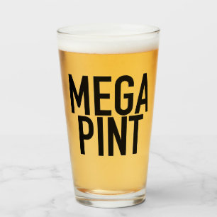 MEGA PINT-Mok Drink glazen koffiebier