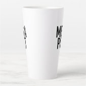 MEGA PINT-Mok Drink glazen koffiebier Latte Mok (Voorkant)