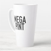 MEGA PINT Mug Boire Verre Coupe Coffee Vin Bière (Angle gauche)