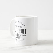 Mega Pint Sterke Pirate Koffie Schedel en Zwaarden Koffiemok (Voorkant links)