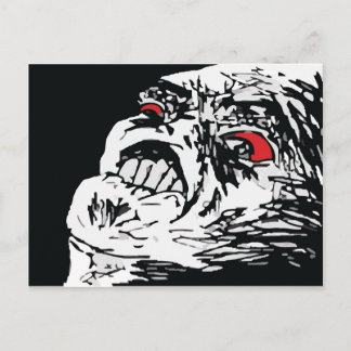 Mega Rage Briefkaart