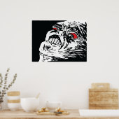 Mega Rage Poster (Keuken)
