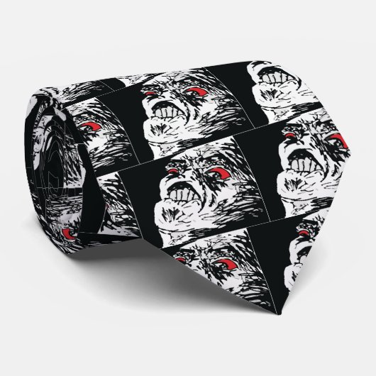 Mega Rage Stropdas (Opgerold)