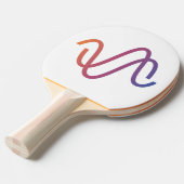 Méga Raquette de Ping Pong Music (Devant Angle)