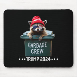 Mega Wasbeer Afvalploeg Trump 2024 Muismat