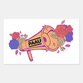 Megafone Logo (gewone) stickers