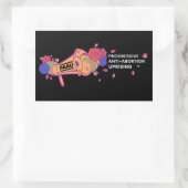 Megafone Logo (met woorden) stickers (Tas)