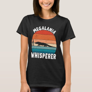 Megalania Whisperer Prehistorische Reusachtige Rep T-shirt